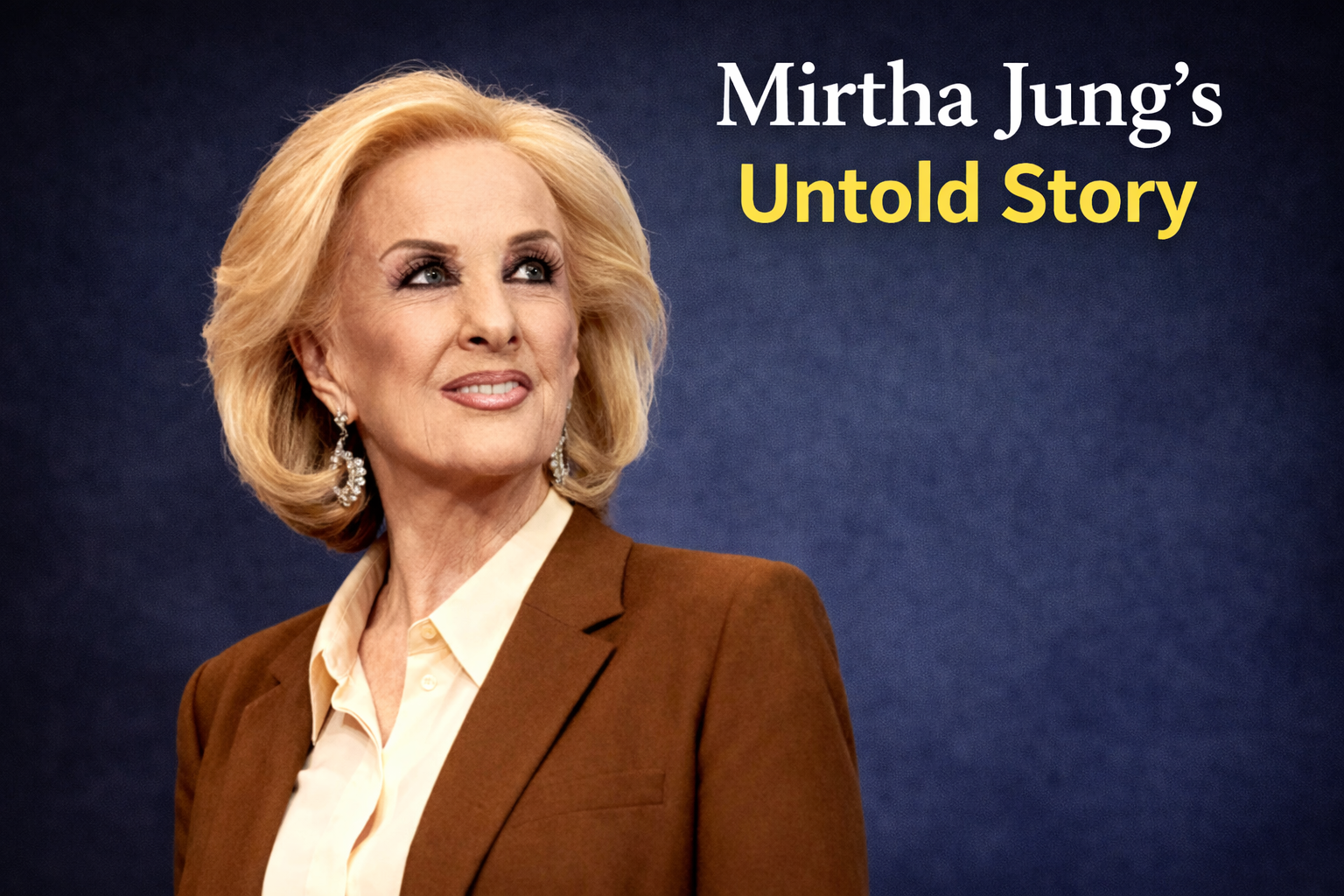 Mirtha Jung's Untold Story: From Crime World to Change